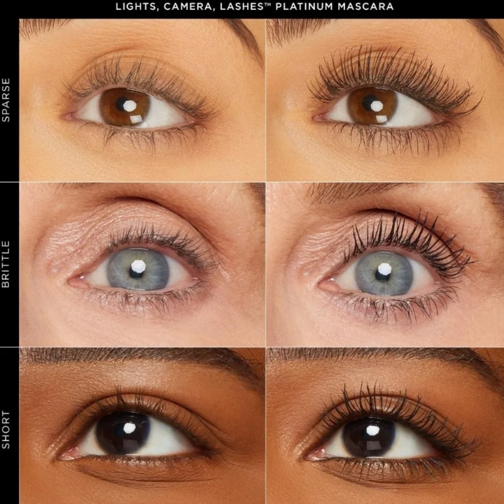 Tarte Lights, Camera, Lashes Platinum Mascara: Black, 9ml (Full Size), NIB